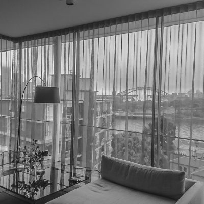 Sheer S-Fold Curtain Potts Point